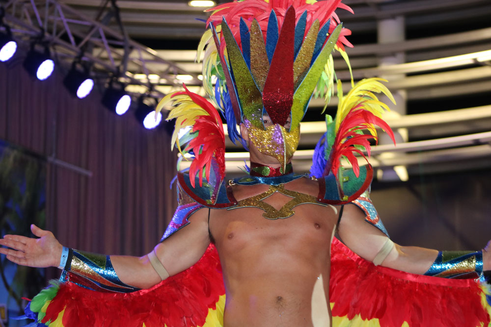Headdress Ball 2018 photo - Duval Street, Key West